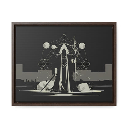 The Arcane Guardian of the Shadows - Gallery Canvas Wraps, Horizontal Frame