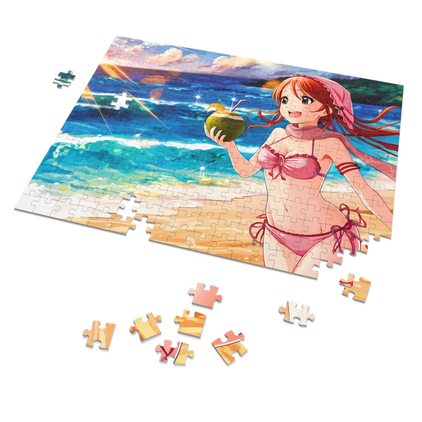 Summer Breeze and Coconut Dreams - Jigsaw Puzzle (30, 110, 252, 500,1000-Piece)