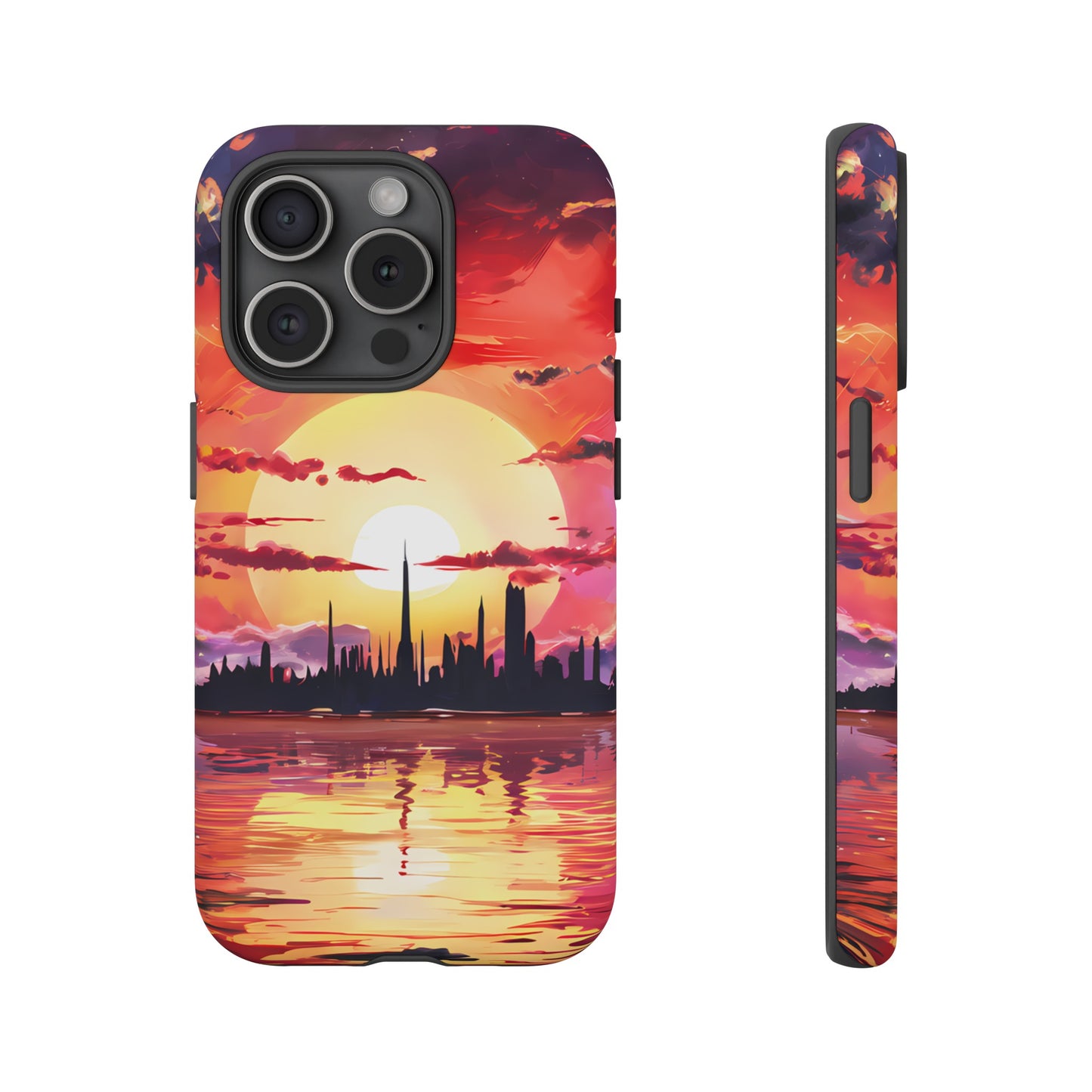 Anime Island City - Smartphone Tough Cases