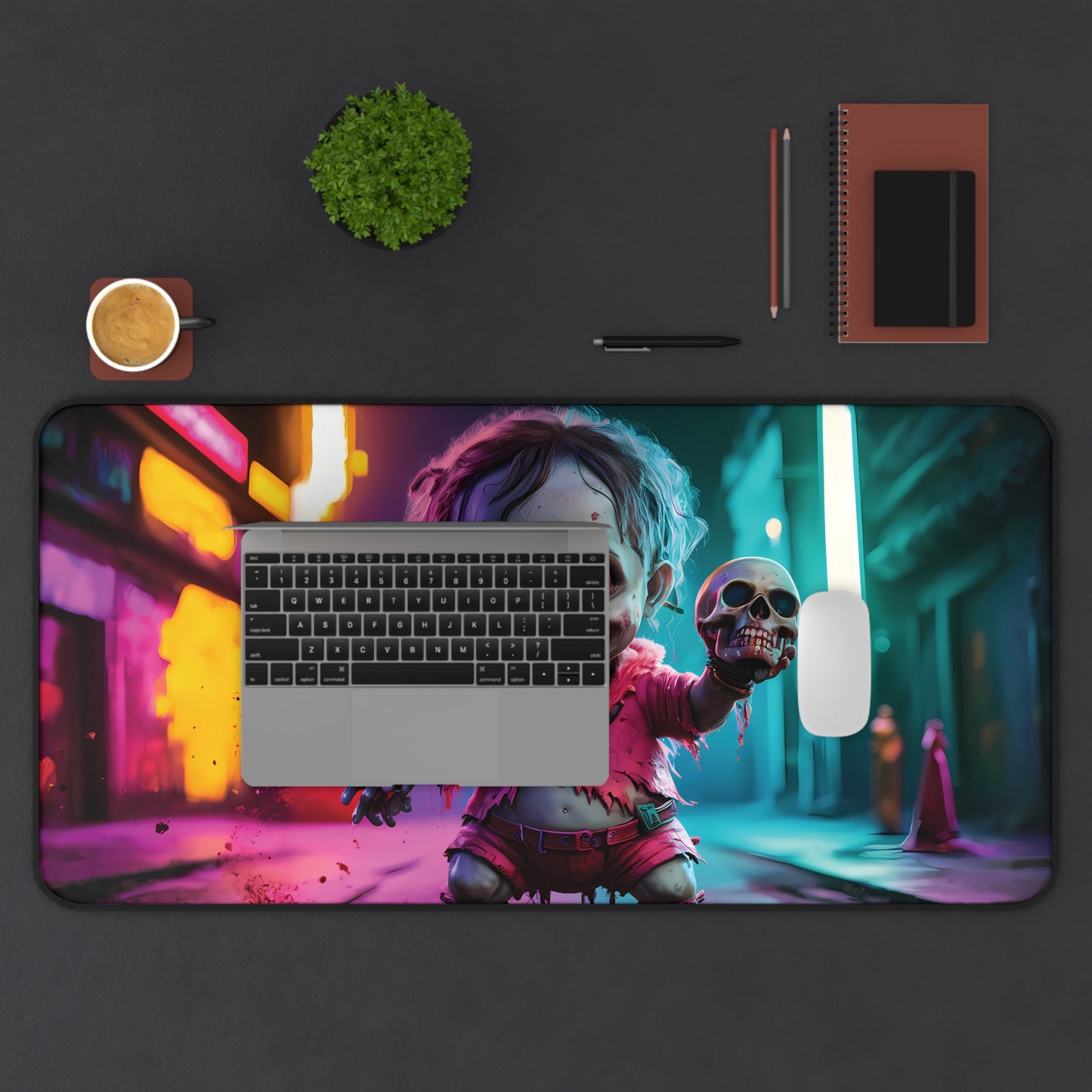 Bloodthirsty Zombie - Desk Mat