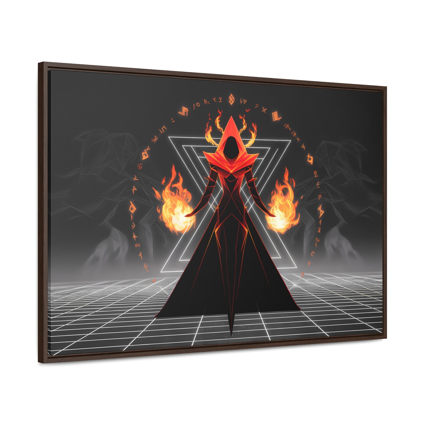 Eternal Pyromancer - Gallery Canvas Wraps, Horizontal Frame