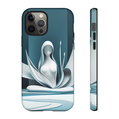 Pastel hooded Woman- Smartphone Tough Cases