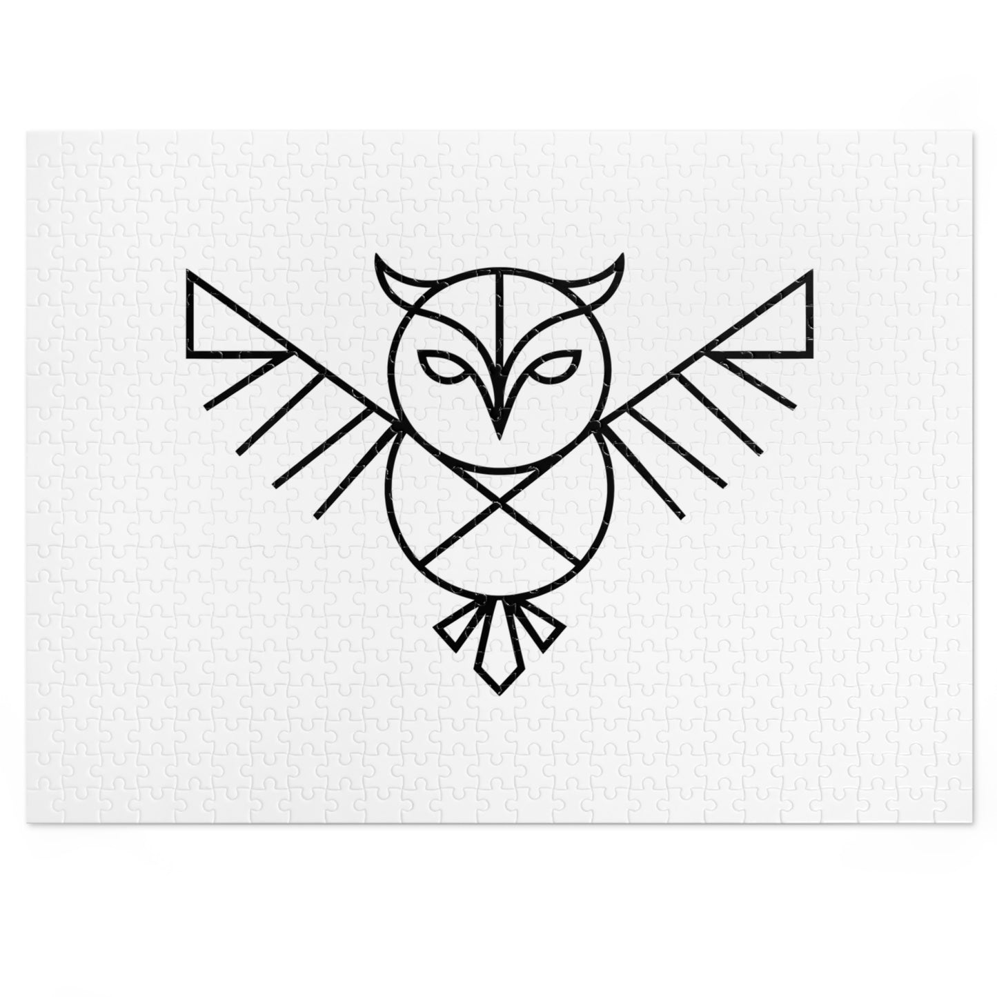 Geometric Owl - Jigsaw Puzzle (30, 110, 252, 500,1000-Piece)