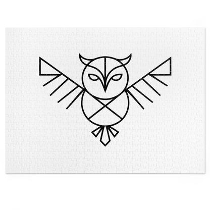 Geometric Owl - Jigsaw Puzzle (30, 110, 252, 500,1000-Piece)