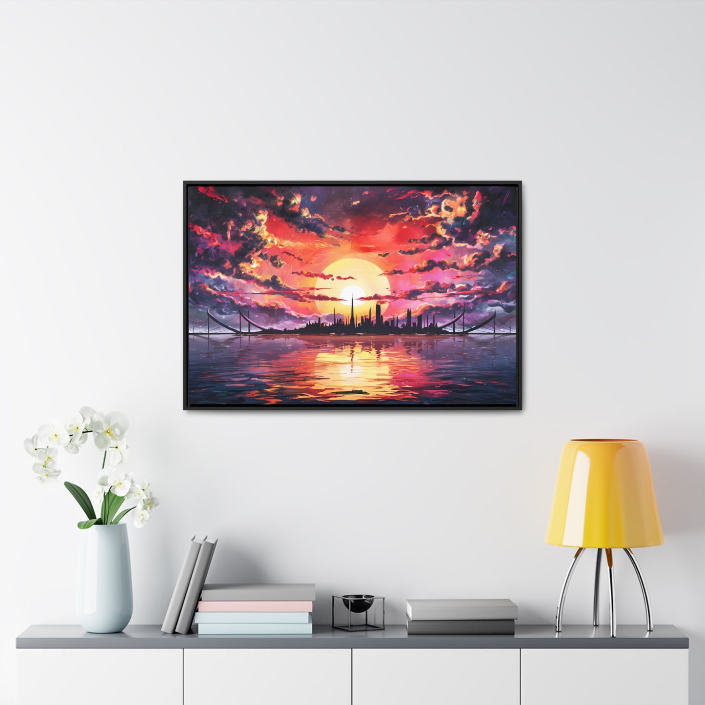 Eternal Radiance - Gallery Canvas Wraps, Horizontal Frame