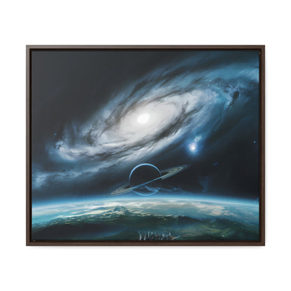 Celestial Spiral - Gallery Canvas Wraps, Horizontal Frame