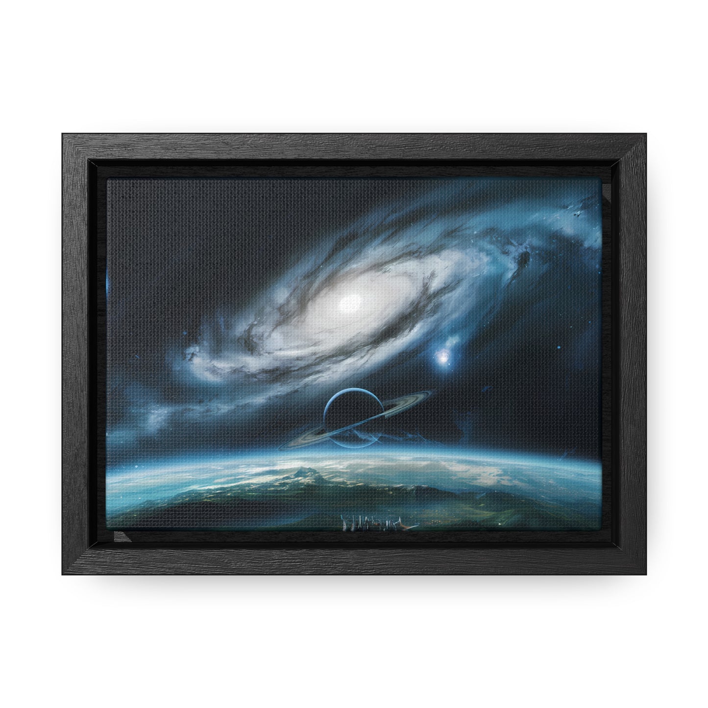 Celestial Spiral - Gallery Canvas Wraps, Horizontal Frame