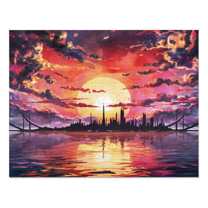 Anime Island City - Jigsaw Puzzle (30, 110, 252, 500,1000-Piece)