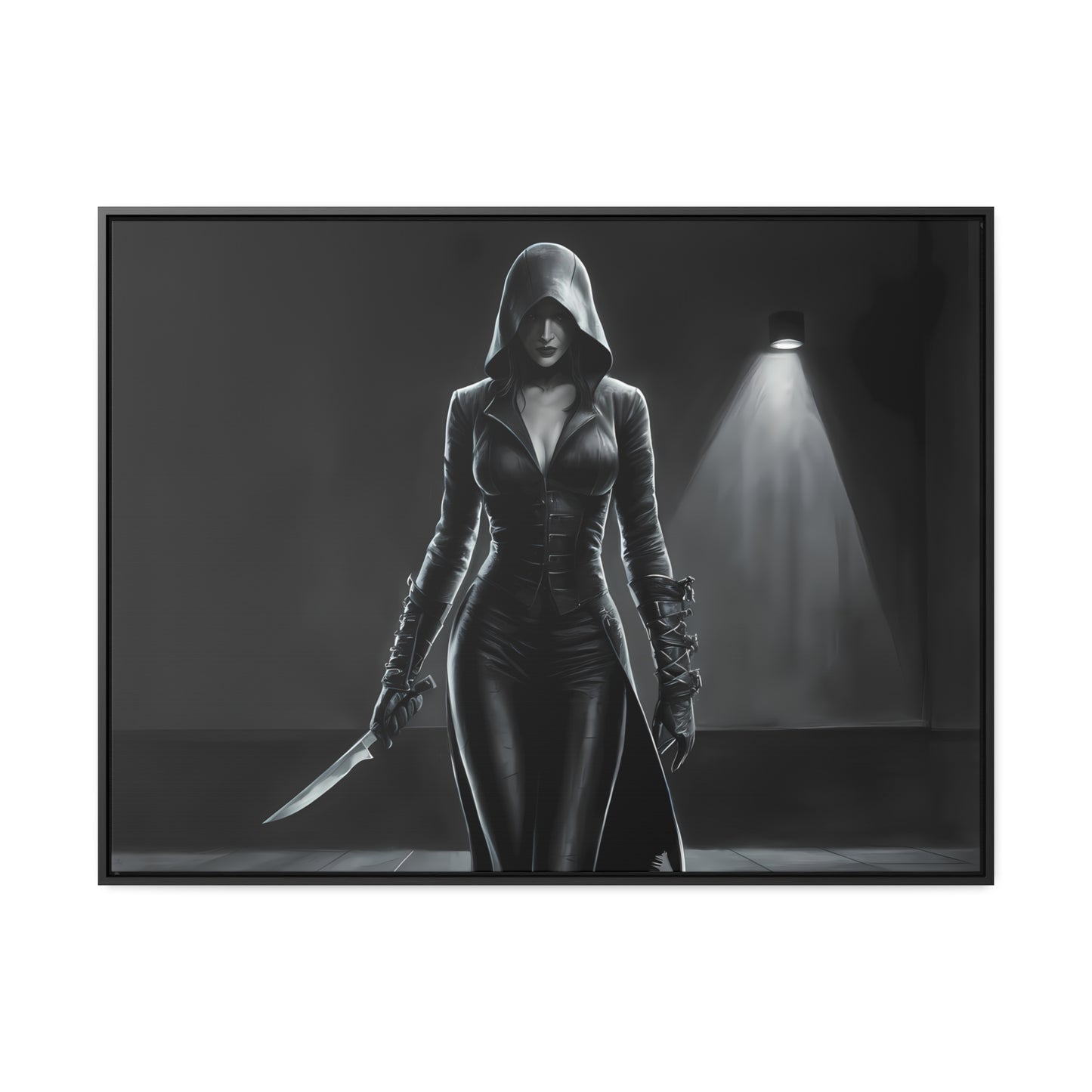 The Shadow's Blade - Gallery Canvas Wraps, Horizontal Frame