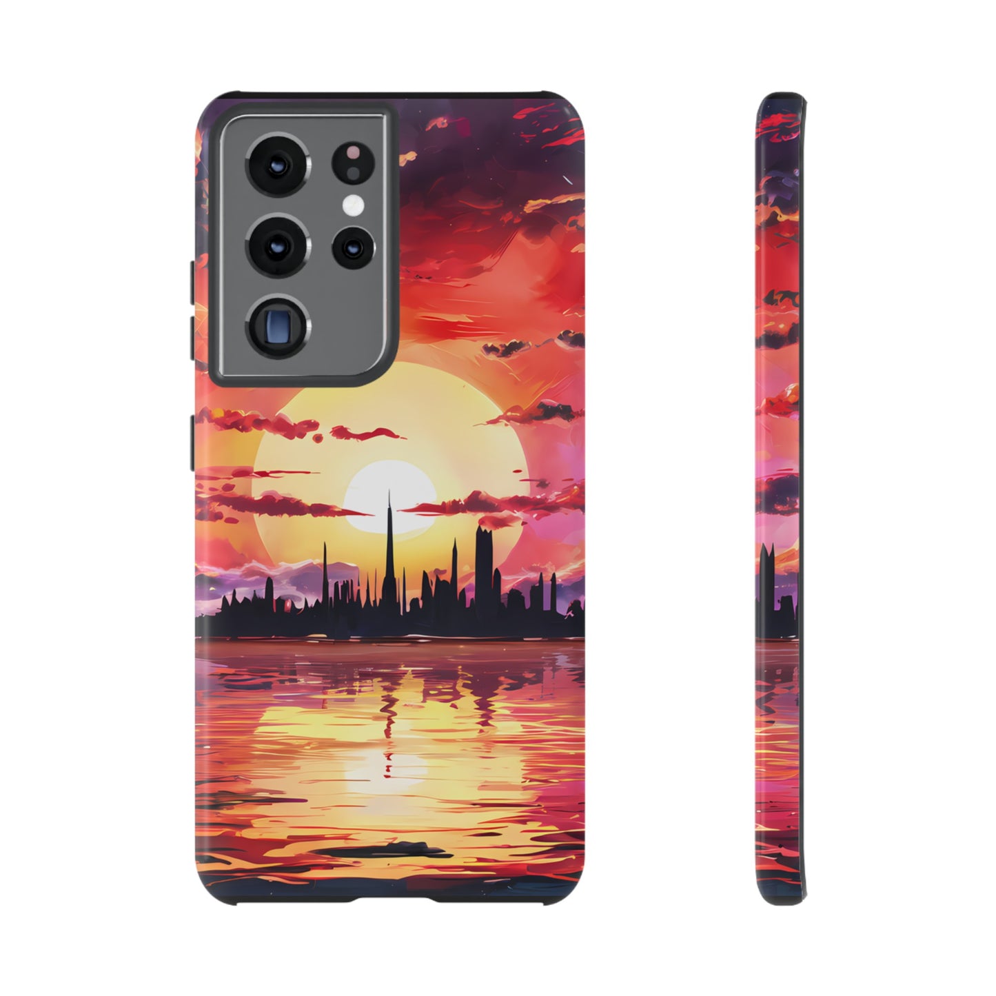 Anime Island City - Smartphone Tough Cases