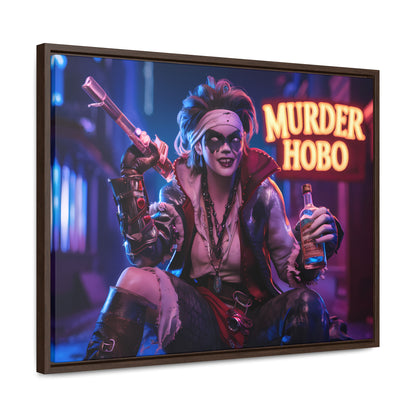 Neon Anarchy - Gallery Canvas Wraps, Horizontal Frame