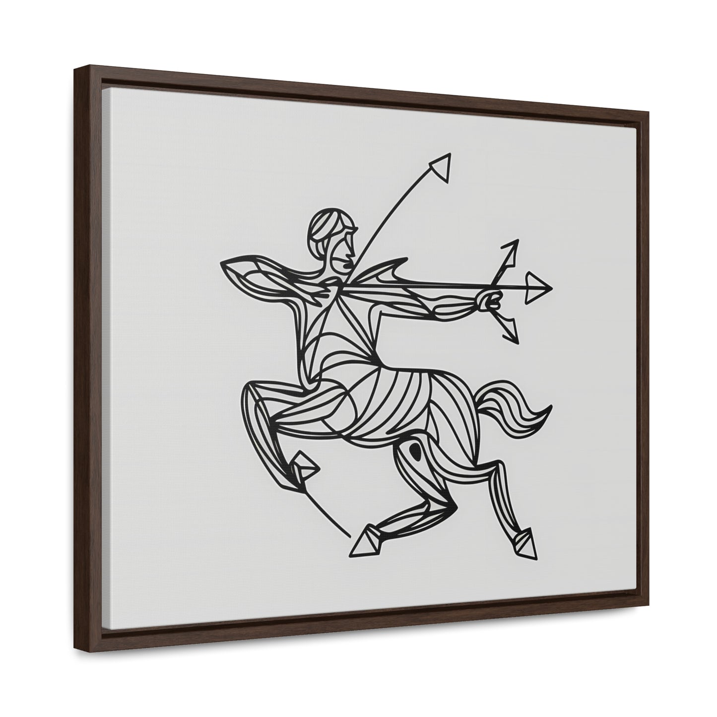 Centaur's Precision - Gallery Canvas Wraps, Horizontal Frame