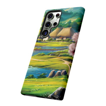 Idyllic Anime Village - Smartphone Tough Cases