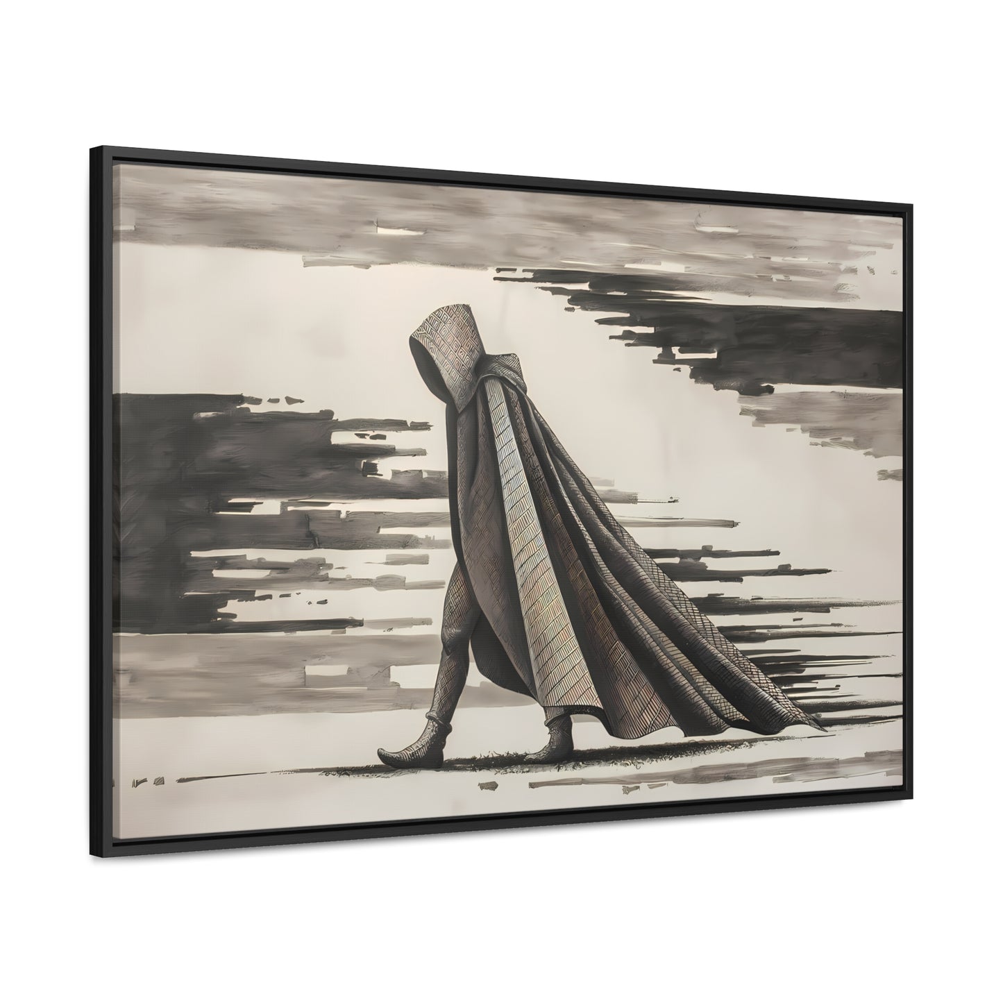 Wanderer of Shadows - Gallery Canvas Wraps, Horizontal Frame