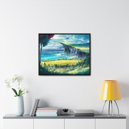 Edge of the Horizon - Gallery Canvas Wraps, Horizontal Frame