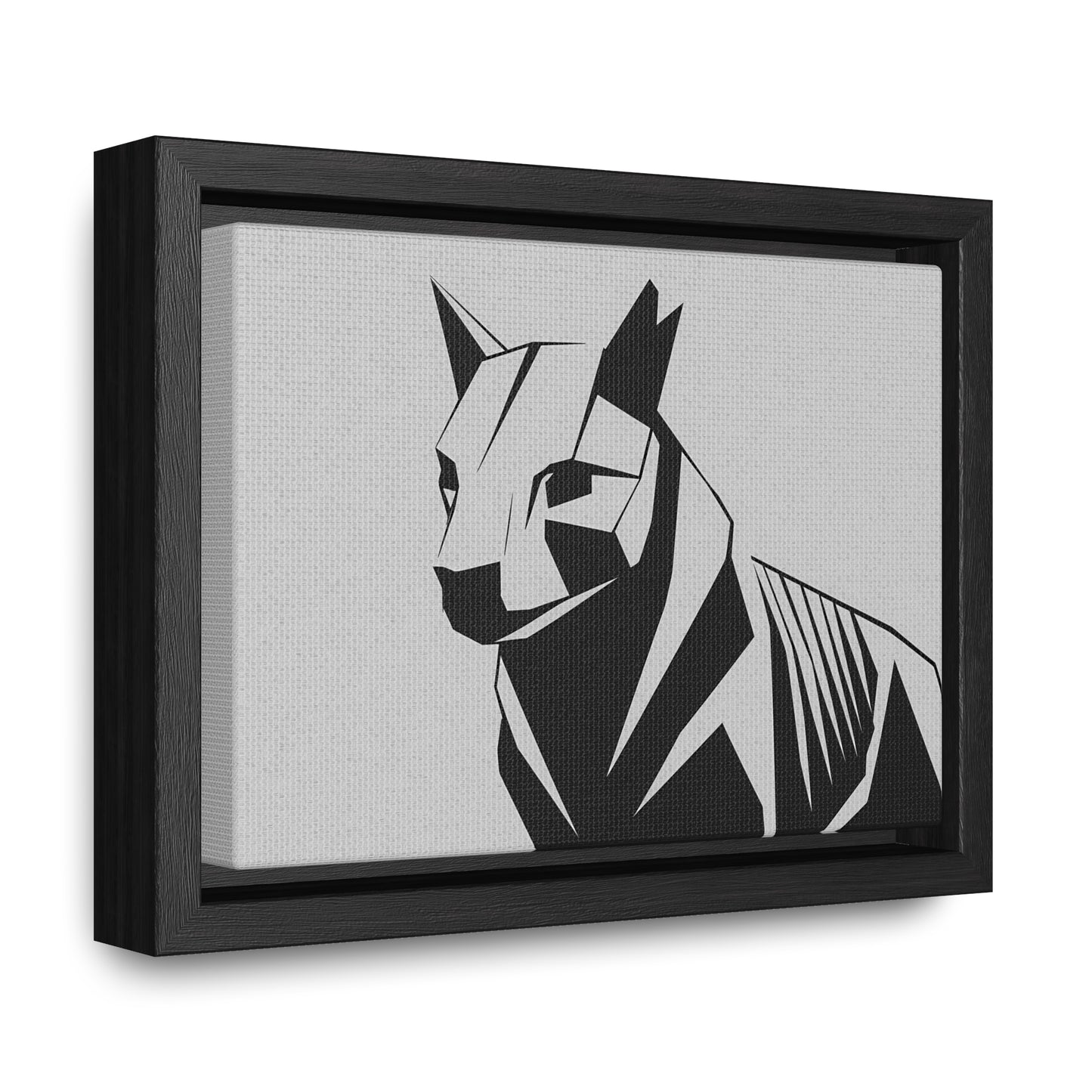 Geometric Guardian - Gallery Canvas Wraps, Horizontal Frame