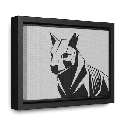 Geometric Guardian - Gallery Canvas Wraps, Horizontal Frame