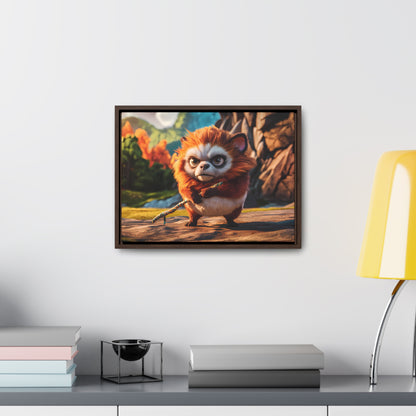 Guardian of the Enchanted Forest - Gallery Canvas Wraps, Horizontal Frame