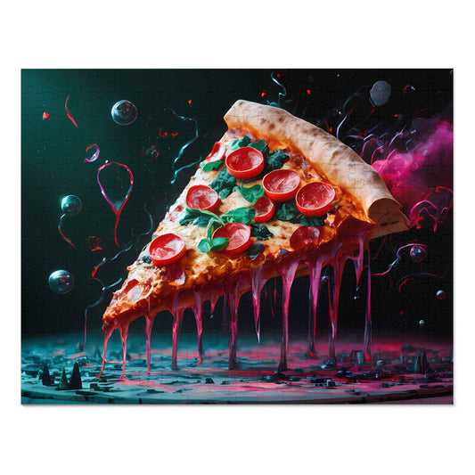 "Cosmic Pizza Slice" - Jigsaw Puzzle (30, 110, 252, 500,1000-Piece)