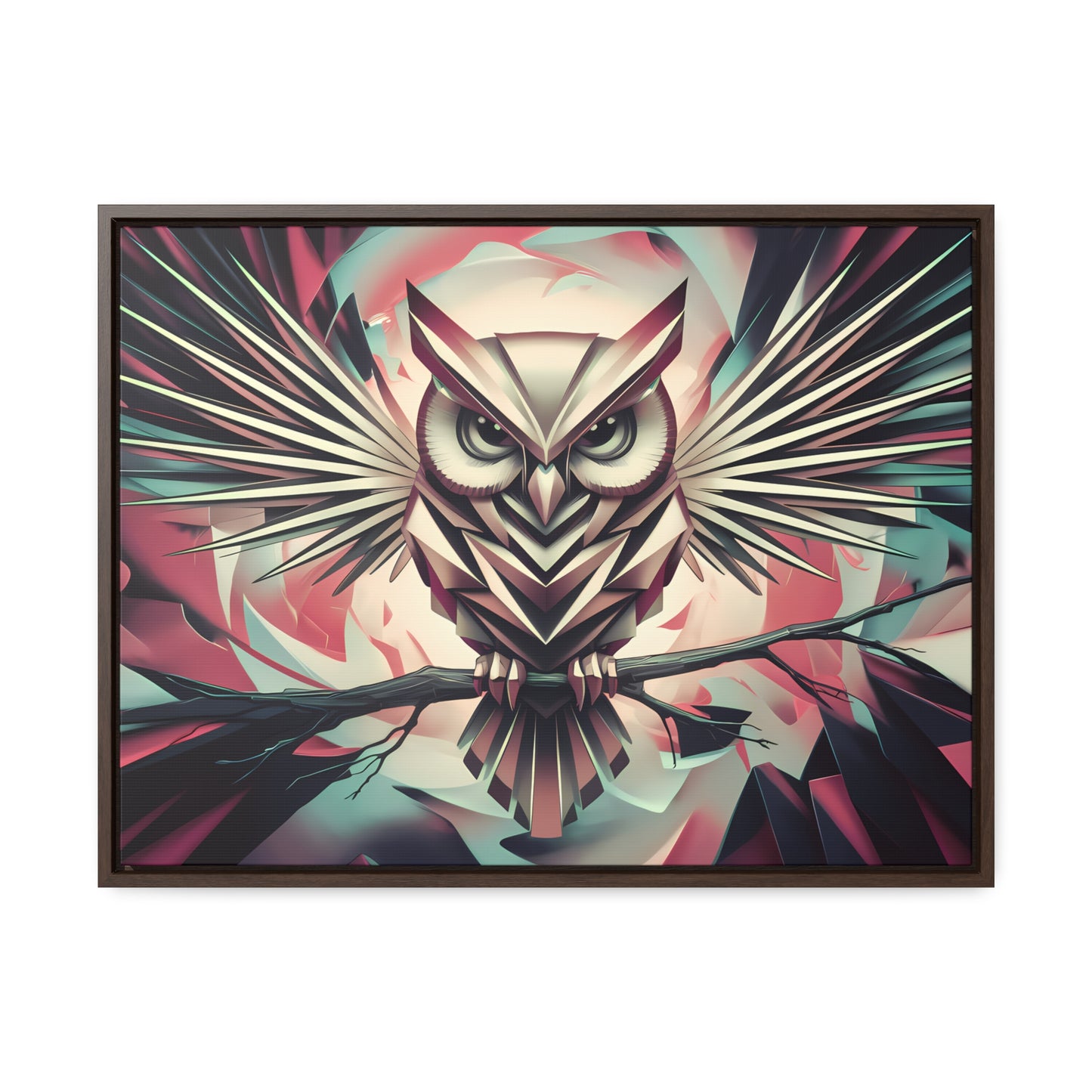 "Mechanical Wisdom" - Gallery Canvas Wraps, Horizontal Frame