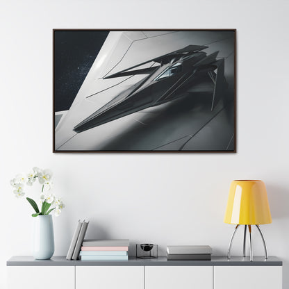 Starlance Stealth Interceptor - Gallery Canvas Wraps, Horizontal Frame