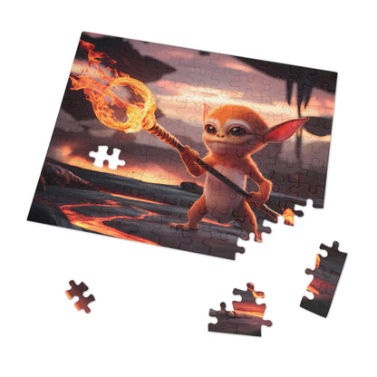 Guardian of the Fiery Realm - Jigsaw Puzzle (30, 110, 252, 500,1000-Piece)