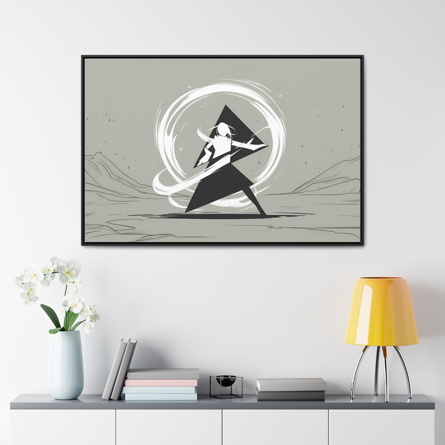 Ethereal Ascendance - Gallery Canvas Wraps, Horizontal Frame