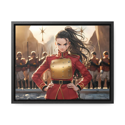 Commander of the Crimson Legion - Gallery Canvas Wraps, Horizontal Frame