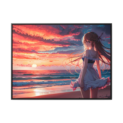 Sunset Reverie - Gallery Canvas Wraps, Horizontal Frame