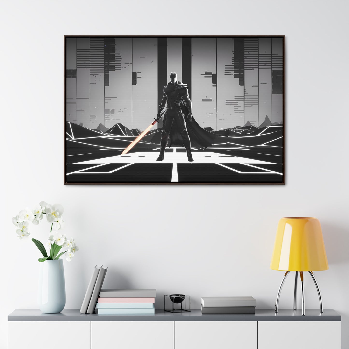 Dark Sentinel - Gallery Canvas Wraps, Horizontal Frame