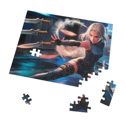 Blades of the Night Hunter - Jigsaw Puzzle (30, 110, 252, 500,1000-Piece)