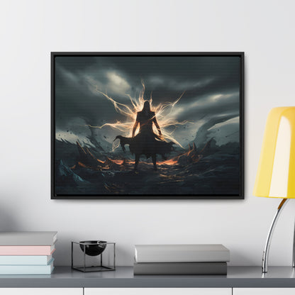 Eclipse of the Dark Conqueror - Gallery Canvas Wraps, Horizontal Frame