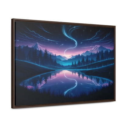 Celestial Reflection - Gallery Canvas Wraps, Horizontal Frame