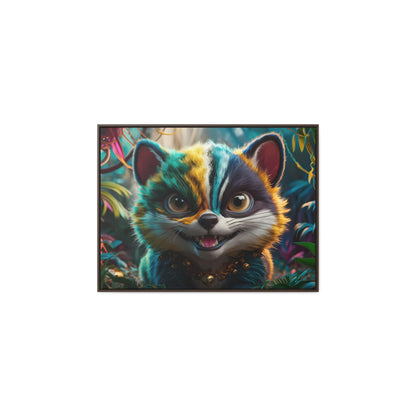 Jungle Mischief - Gallery Canvas Wraps, Horizontal Frame