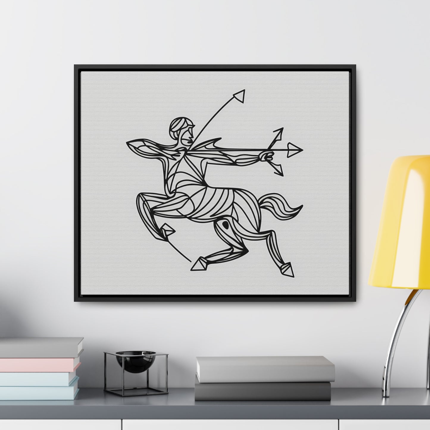 Centaur's Precision - Gallery Canvas Wraps, Horizontal Frame