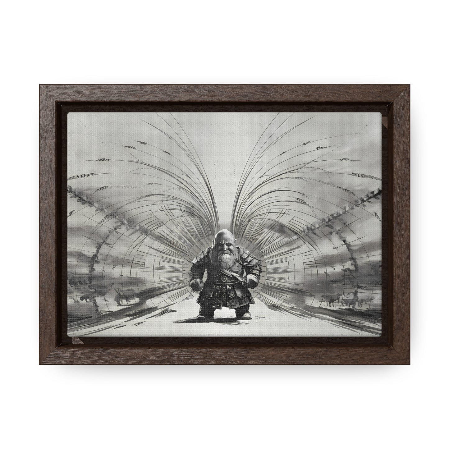 Guardian of the Elemental Winds - Gallery Canvas Wraps, Horizontal Frame