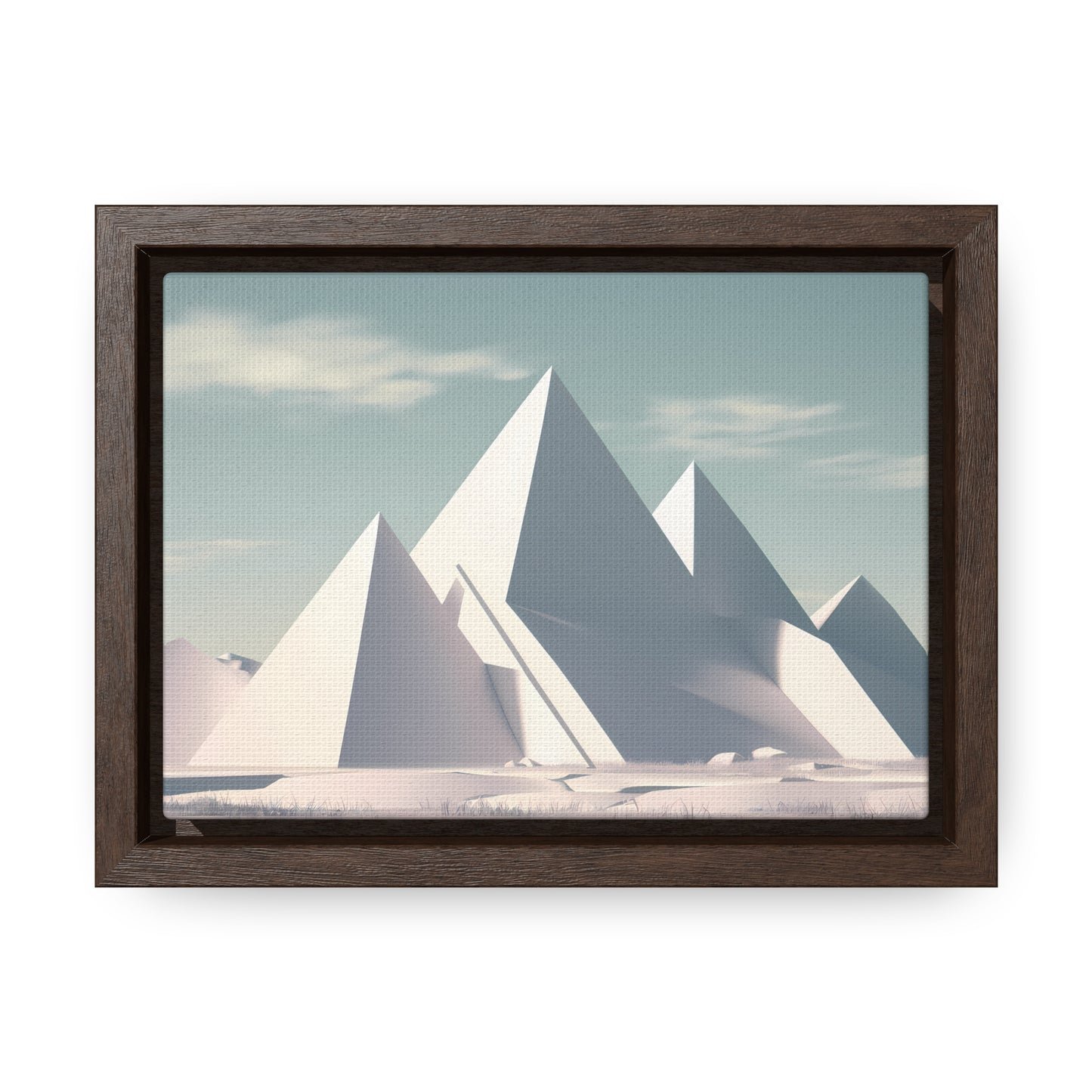 Monolith Peaks - Gallery Canvas Wraps, Horizontal Frame