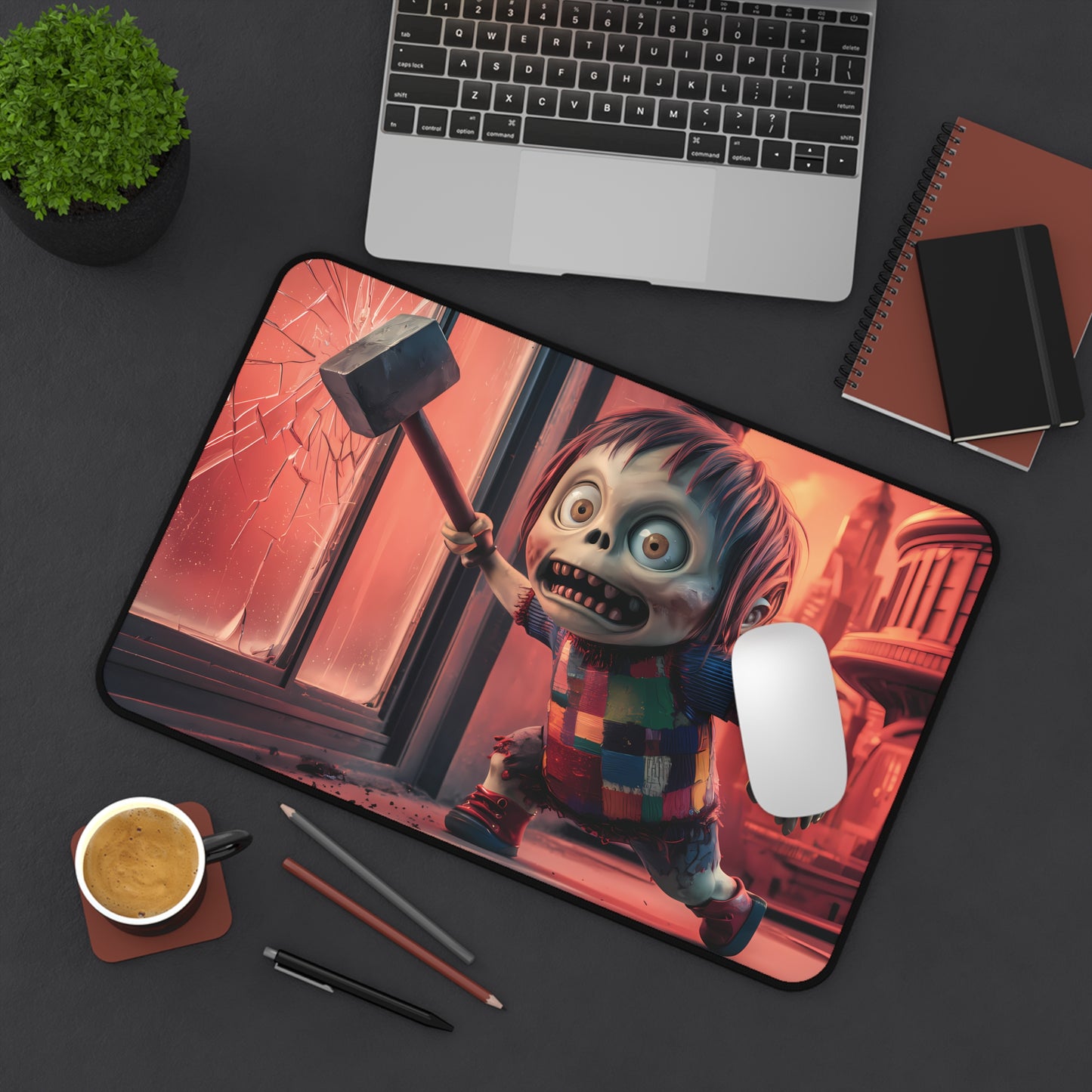 Cute Zombie - Desk Mat