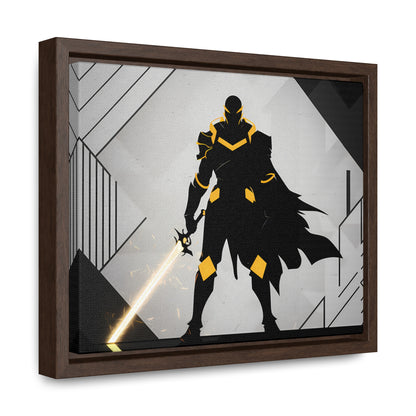 The Sentinel of Shadows - Gallery Canvas Wraps, Horizontal Frame