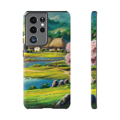 Idyllic Anime Village - Smartphone Tough Cases