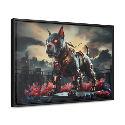 Cyberhound Sentinel - Gallery Canvas Wraps, Horizontal Frame