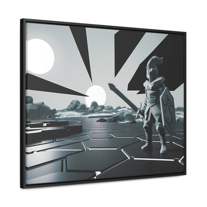 Guardian of the Twin Suns - Gallery Canvas Wraps, Horizontal Frame