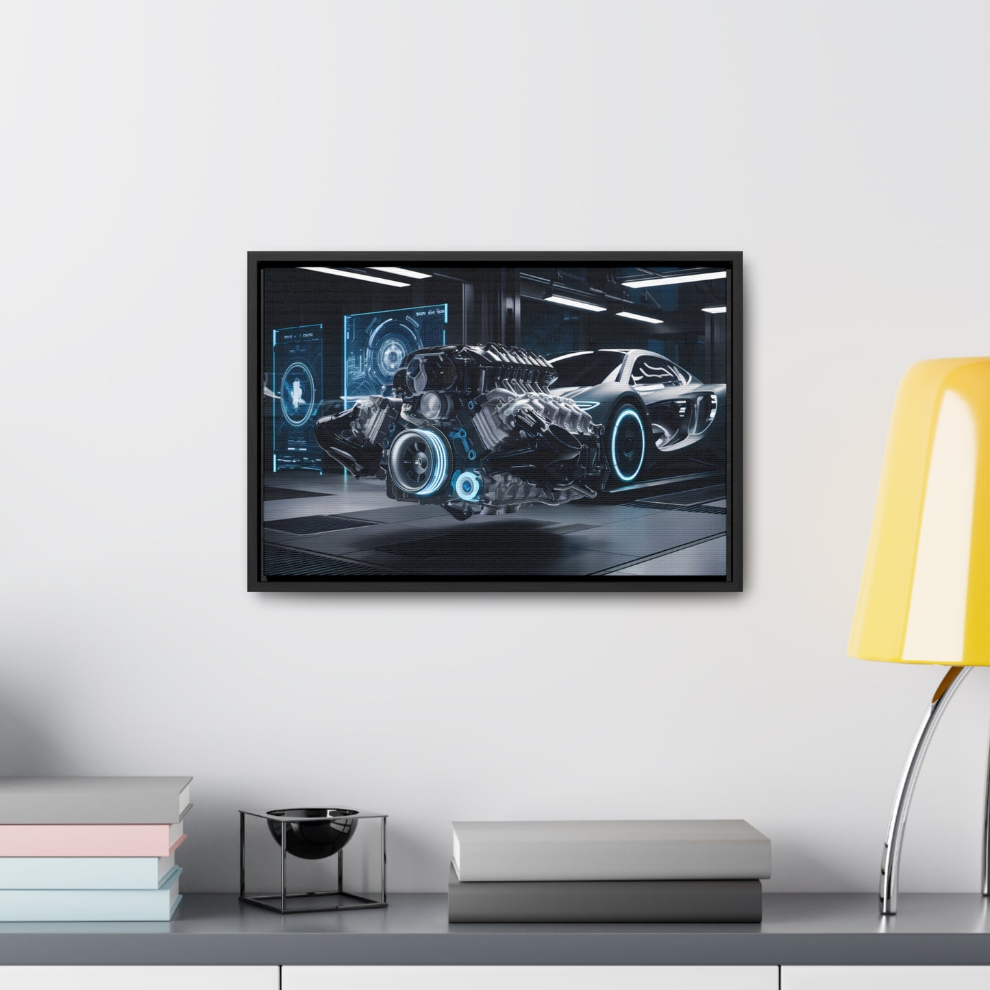 The Future of Automotive Engineering - Gallery Canvas Wraps, Horizontal Frame