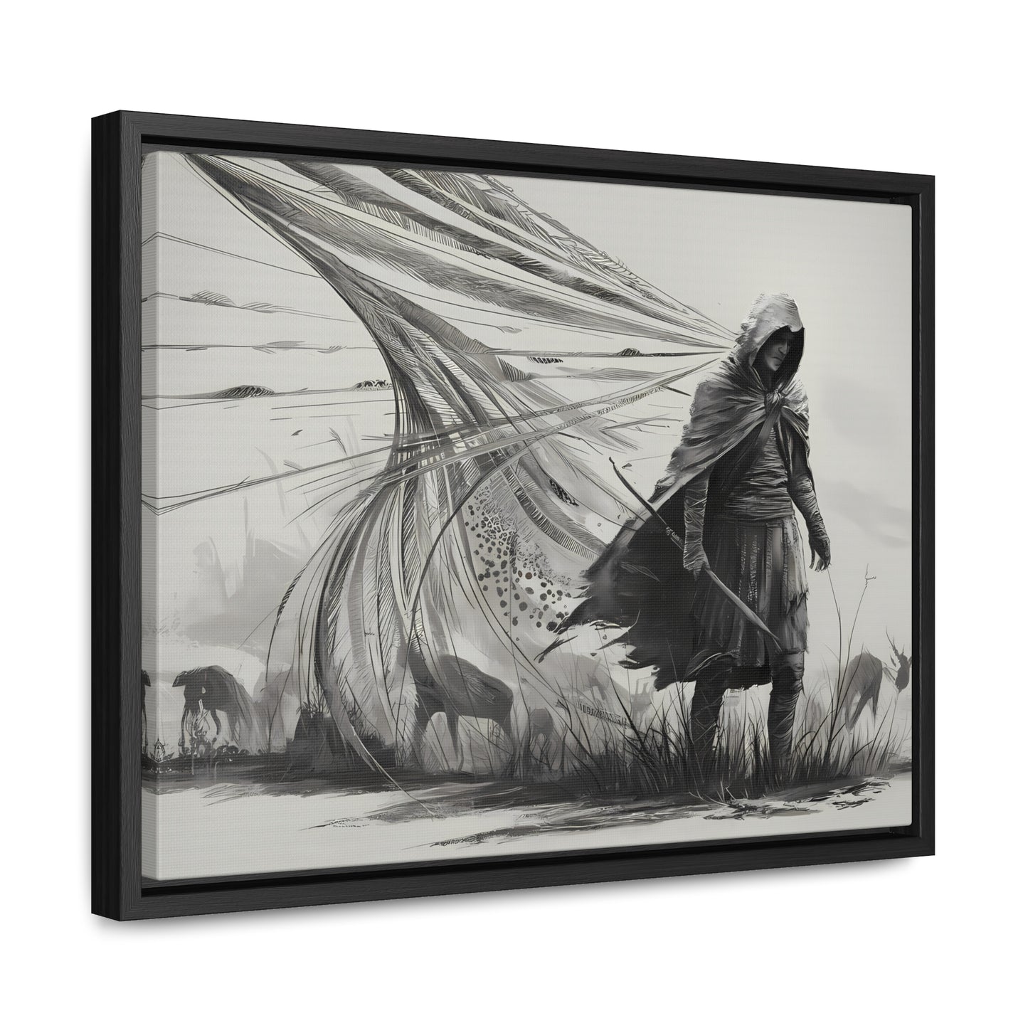 Whispers of the Windwalker - Gallery Canvas Wraps, Horizontal Frame