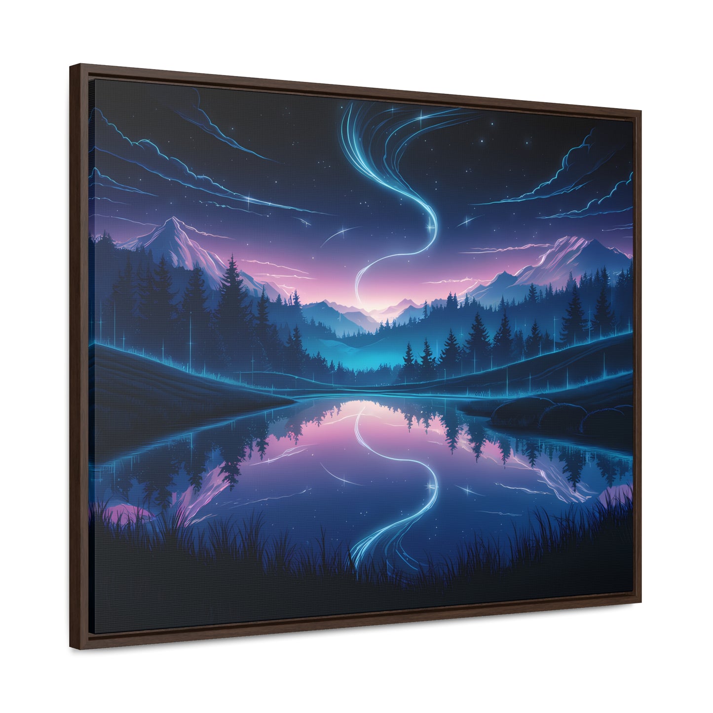 Celestial Reflection - Gallery Canvas Wraps, Horizontal Frame