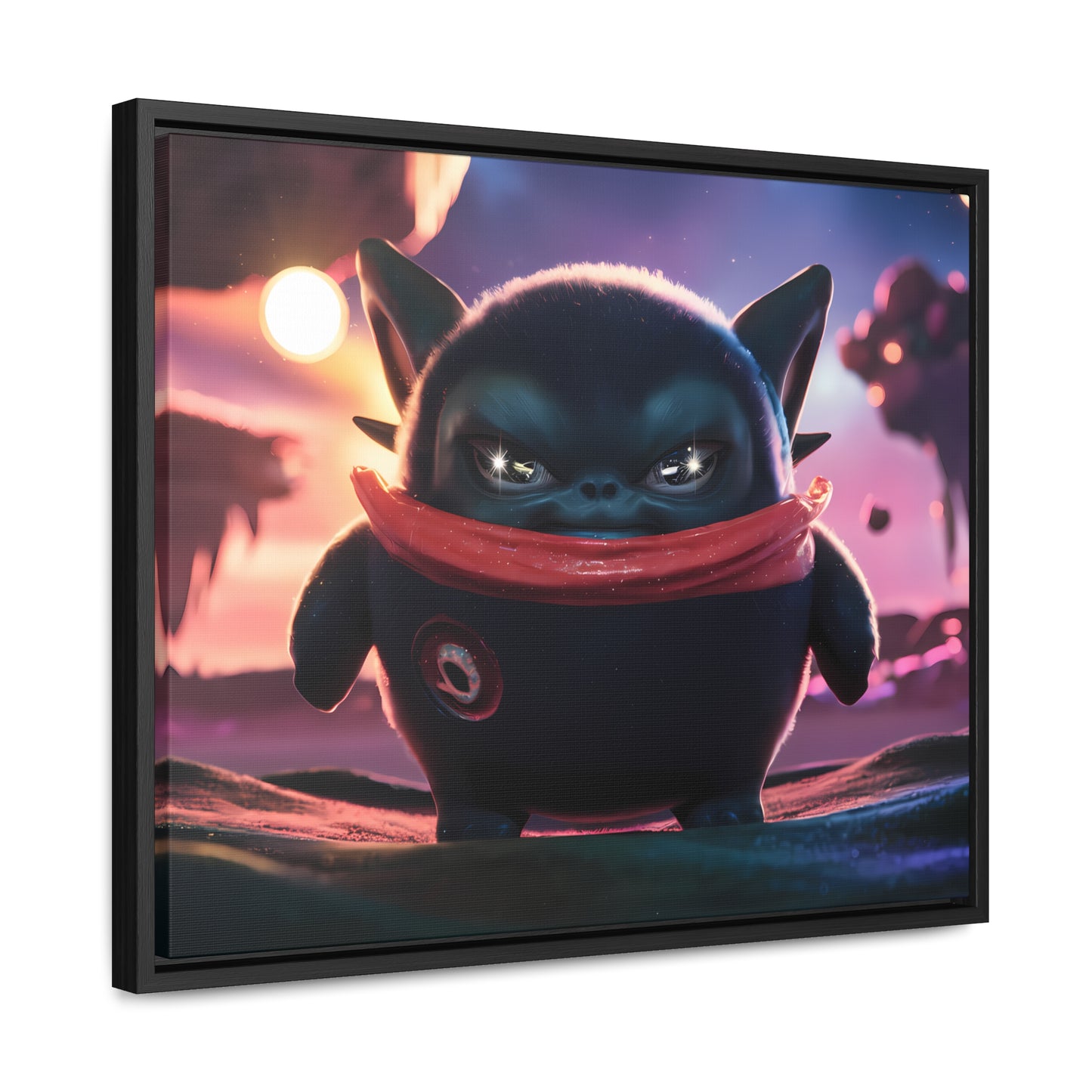 "Guardian of the Floating Isles" - Gallery Canvas Wraps, Horizontal Frame