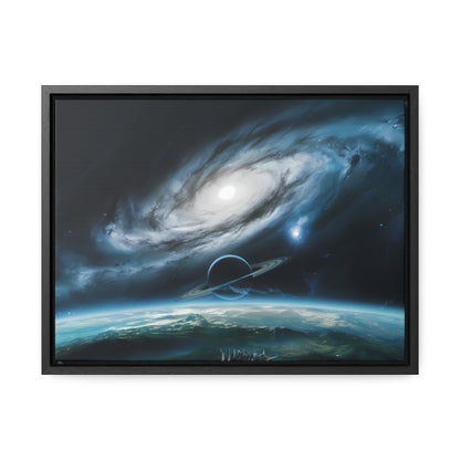 Celestial Spiral - Gallery Canvas Wraps, Horizontal Frame