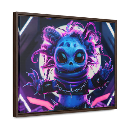 Alien Punk Starlet - Gallery Canvas Wraps, Horizontal Frame