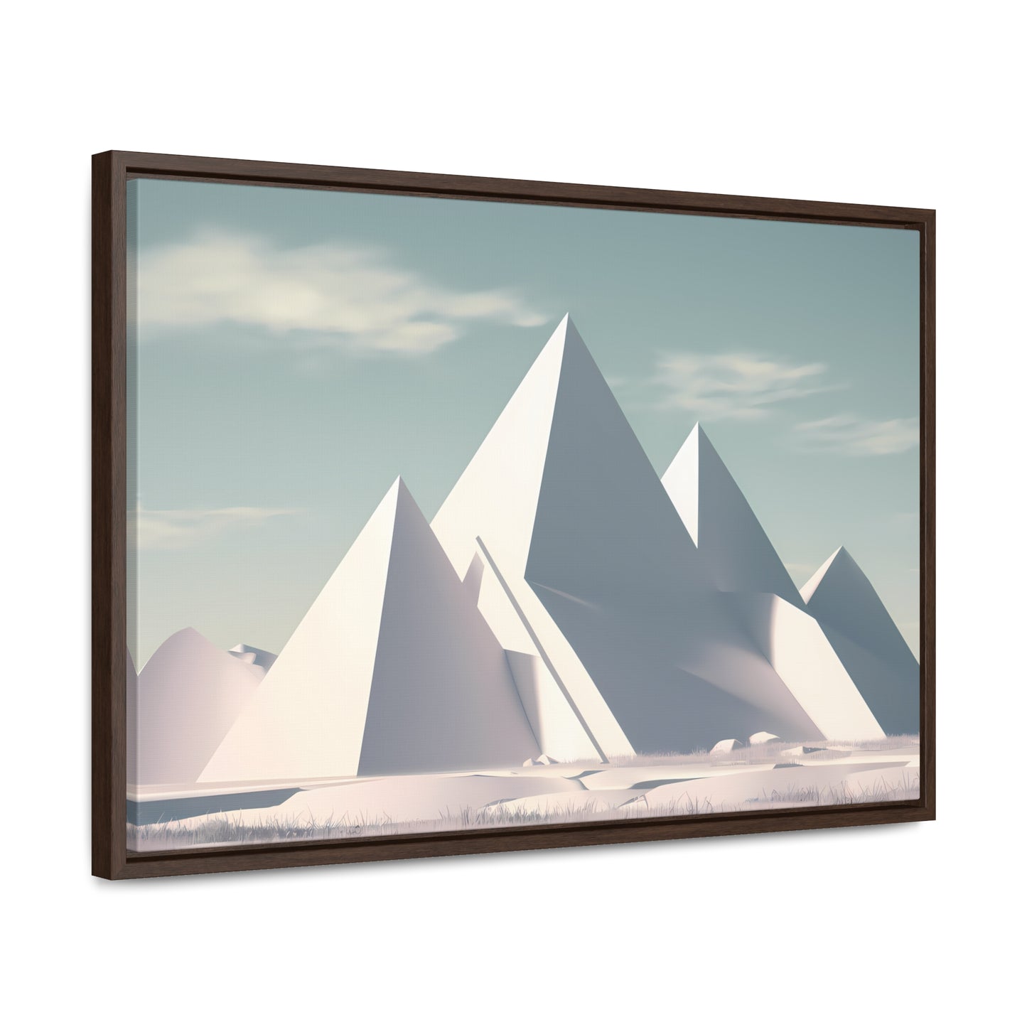 Monolith Peaks - Gallery Canvas Wraps, Horizontal Frame