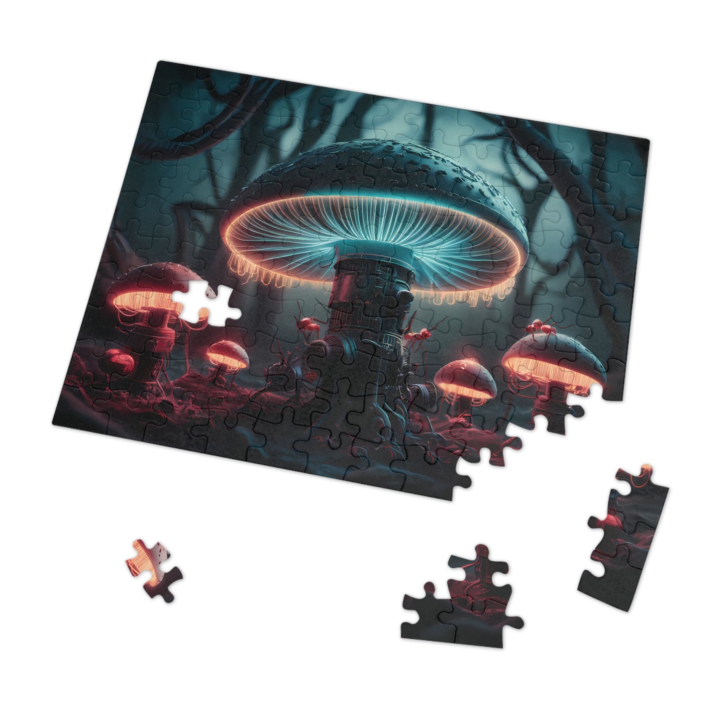 Steampunk Mushroom - Jigsaw Puzzle (30, 110, 252, 500,1000-Piece)